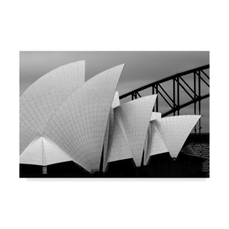 Alida Van Zaane 'Opera House Sydney' Canvas Art,16x24